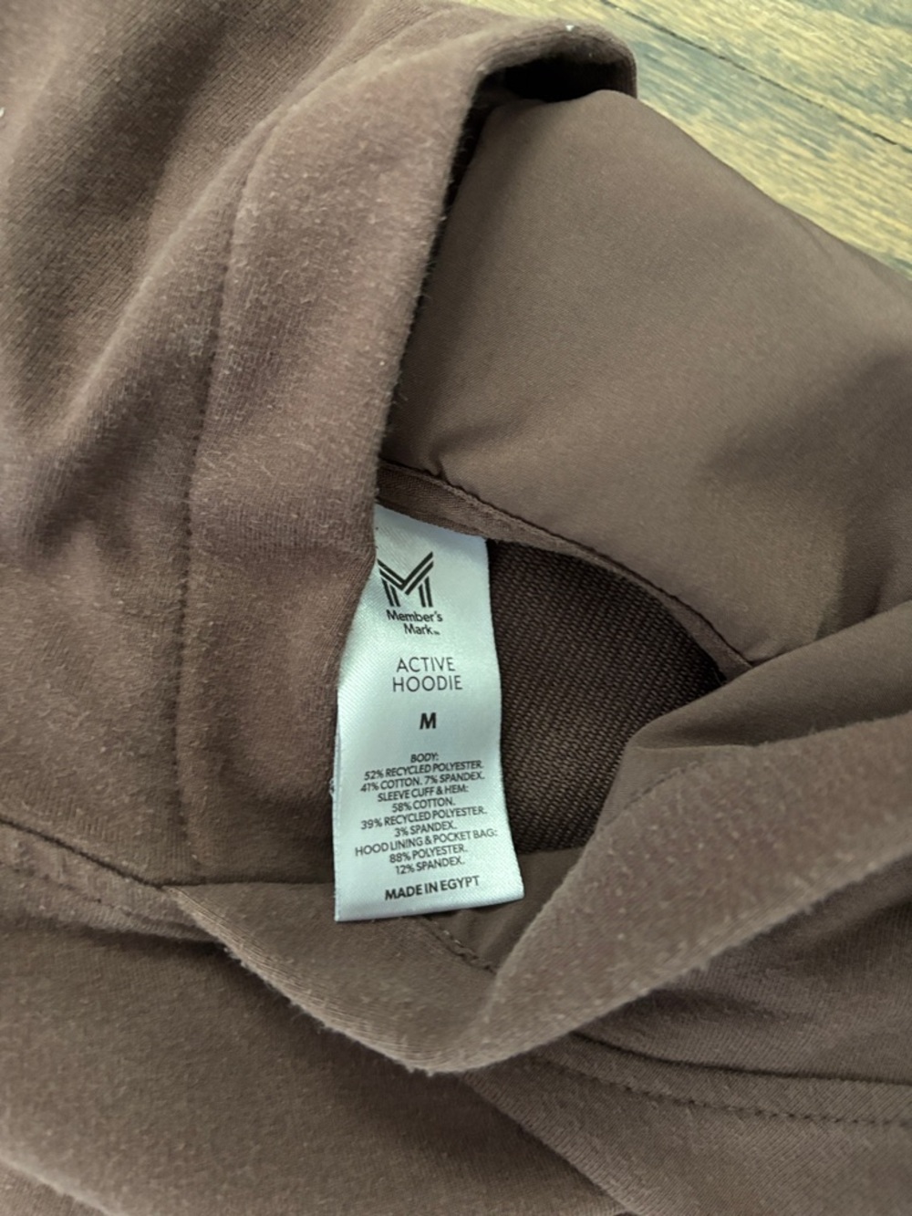Men's Crewneck Pullover Sweater in Deep Brown - Picture 6 of 10